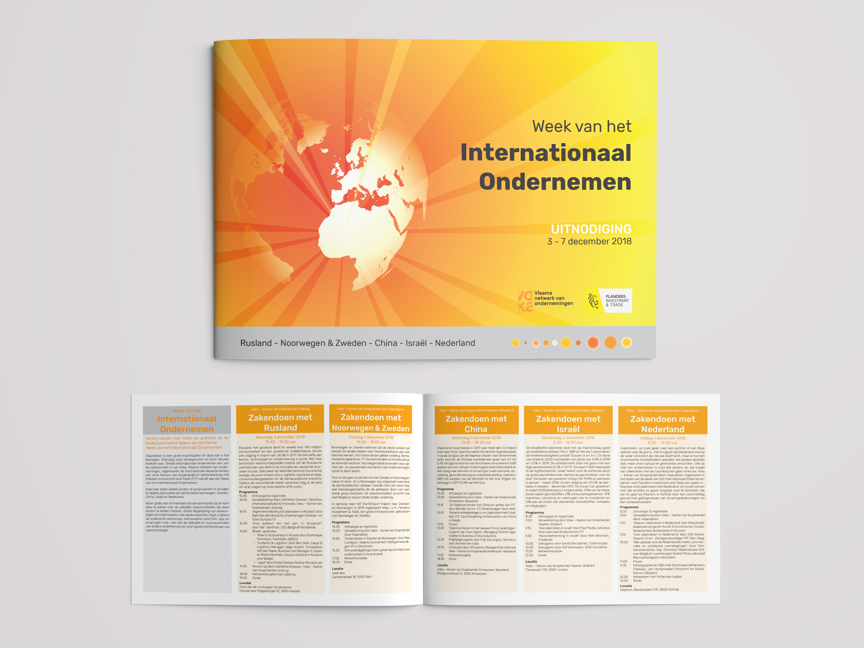 Brochure Week Internationaal Ondernemen